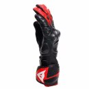 Dainese Fiero Metal Motorrad-Handschuh schwarz rot weiß