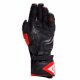 Dainese Fiero Metal Motorrad-Handschuh schwarz rot weiß