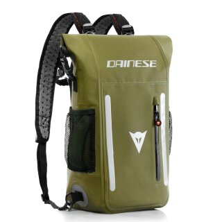 Dainese Explorer WP Rucksack 15L wasserdicht schwarz grün