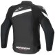 Alpinestars T-GP Plus R V4 Motorrad-Jacke Textil schwarz weiß