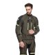 Dainese Super Adventure Motorrad-Jacke schwarz neongelb