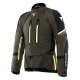 Dainese Super Adventure Motorrad-Jacke schwarz neongelb
