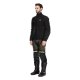 Dainese Super Adventure Motorrad-Jacke schwarz neongelb
