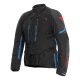 Dainese Super Adventure Motorrad-Jacke schwarz schwarz blau