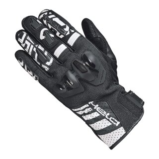 Held Sepang Damen Motorrad Sport-Handschuh schwarz weiß