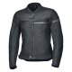 Held Midway Motorrad Lederjacke schwarz grau