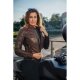Held Robin Damen Motorrad-Jacke Leder braun