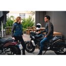 Held Jester 2 Urban Motorrad-Jacke Leder schwarz braun