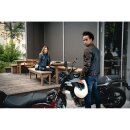 Held Jester 2 Urban Motorrad-Jacke Leder schwarz braun