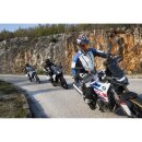 Held Hakuna Matata 3 Top Damen Motorradjacke grau schwarz