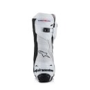 Alpinestars Supertech R Vented 2021 Stiefel weiß mid grau