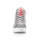 Alpinestars Stated Motorrad-Schuhe grau neonrot weiß