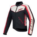 Alpinestars Stella T-Dyno Damen Motorrad-Jacke schwarz rot