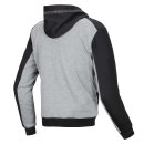 Alpinestars Chrome V2 Motorrad-Hoodie schwarz grau neonrot