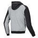 Alpinestars Chrome V2 Motorrad-Hoodie schwarz grau neonrot