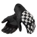 Revit Redhill Motorrad Leder-Handschuh weiß schwarz