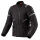 Revit Vertical GTX Motorrad-Jacke Textil schwarz silber