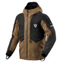 Revit Tectonic H2O Motorrad-Jacke Textil schwarz braun