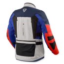 Revit Sand 5 H2O Motorrad-Jacke Textil silber blau