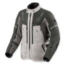 Revit Sand 5 H2O Motorrad-Jacke Textil silber anthrazit