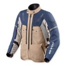 Revit Sand 5 H2O Motorrad-Jacke Textil Sand beige blau