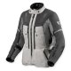 Revit Sand 5 H2O Damen Motorrad-Jacke silber anthrazit