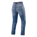 Revit Victoria 2 SF Damen Motorrad-Jeans Classic blau Used