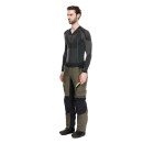 Dainese Mangen Pro Motorrad-Hose Textil olive schwarz