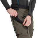 Dainese Mangen Pro Motorrad-Hose Textil olive schwarz