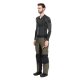 Dainese Mangen Pro Motorrad-Hose Textil olive schwarz