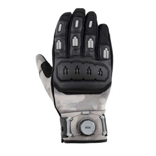 Knox Orsa Textile OR4 Motorrad-Handschuh grau Camo