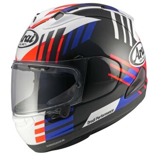 Arai RX-7V Evo Rea SB3 Helm WSBK rot blau schwarz