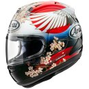 Arai RX-7V Evo Tsubasa Integralhelm weiß rot blau