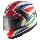 Arai RX-7V Evo Cadalora Restyle Helm rot blau grün