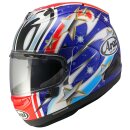 Arai RX-7V Evo Nakano Integralhelm blau rot weiß