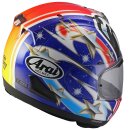 Arai RX-7V Evo Nakano Integralhelm blau rot weiß