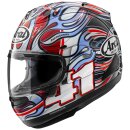 Arai RX-7V Evo Haga WSBK Integralhelm rot blau weiß