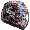 Arai RX-7V Evo Haga WSBK Integralhelm rot blau weiß