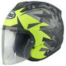 Arai SZ-R Evo Mimesis Jethelm neongelb anthrazit