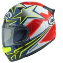 Arai Quantic Stars & Stripes Helm neongelb rot...