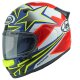 Arai Quantic Stars & Stripes Helm neongelb rot weiß