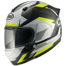 Arai Quantic Supra Integralhelm neongelb schwarz grau