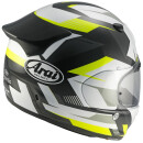 Arai Quantic Supra Integralhelm neongelb schwarz grau