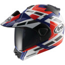 Arai Tour-X5 Match Endurohelm blau rot weiß