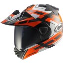 Arai Tour-X5 Match Endurohelm orange weiß schwarz