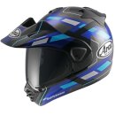 Arai Tour-X5 Match Endurohelm blau anthrazit türkis