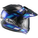 Arai Tour-X5 Match Endurohelm blau anthrazit türkis