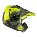 Arai MX-V Evo Peak Crosshelm neongelb anthrazit schwarz