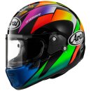 Arai Concept-XE Sakata Retrohelm blau grün rot gelb