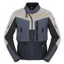 Spidi Frontier Motorrad-Jacke Textil eis hellgrau blau